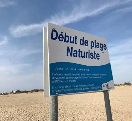 D'hotes Naturiste, Village Naturiste Cap D'agde, Draps, Serviette, Café, Menage Inclus En Fin De Sejour *