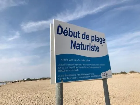 D'hotes Naturiste, Village Naturiste Cap D'agde, Draps, Serviette, Cafe, Menage Inclus En Fin De Sejour *